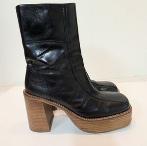 ASOS Black Heeled Boots